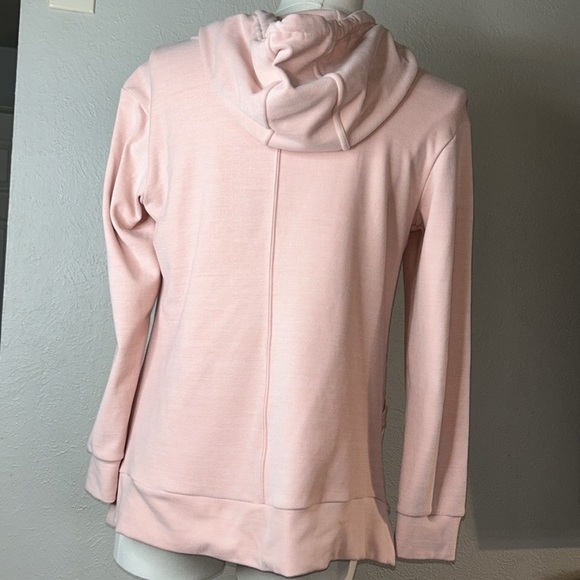 Avalanche Blush Pink Pullover Soft Micro Fleece Hoodie w Pockets Sz L NWOT - Picture 10 of 17